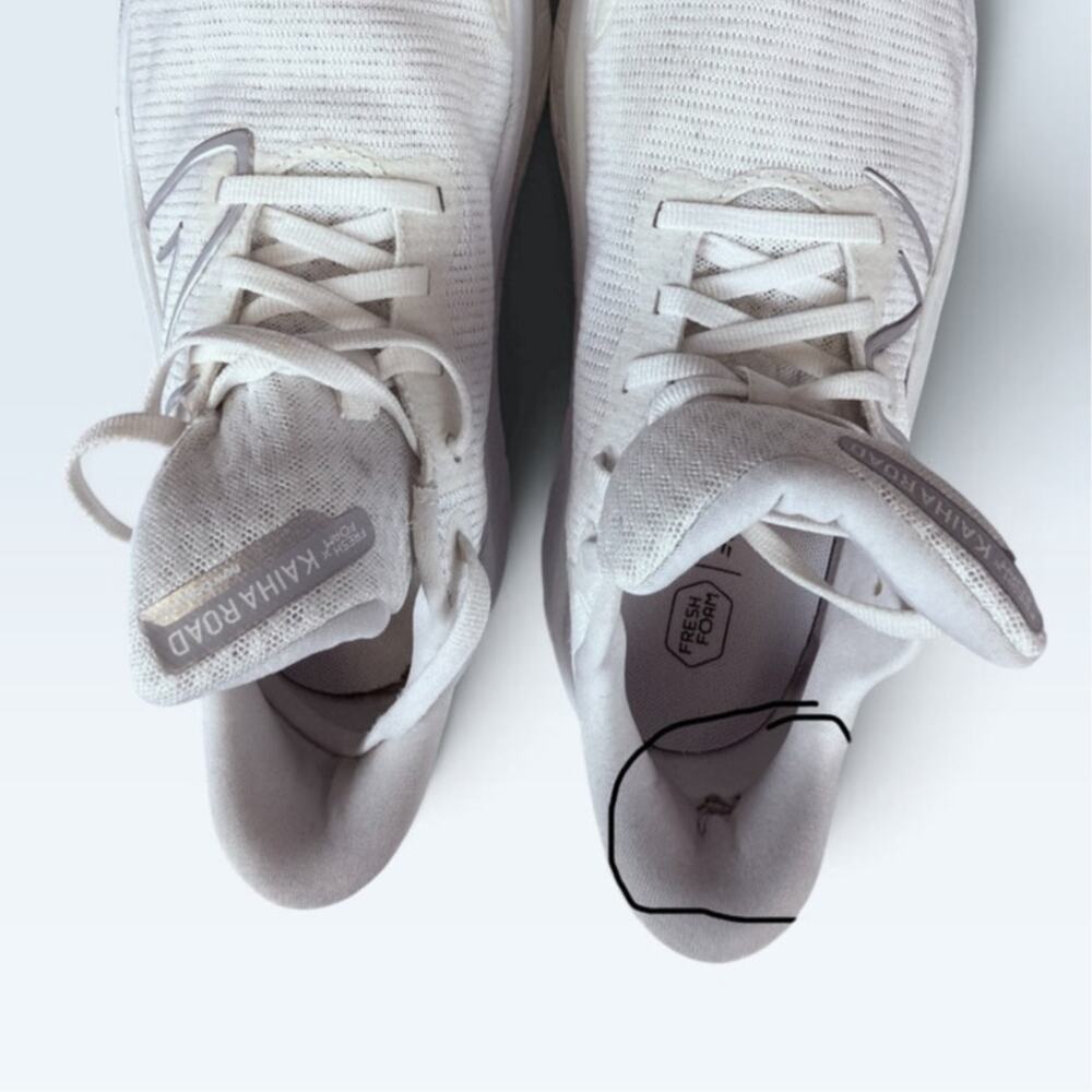 New Balance Fresh Foam Kaiha Road Women’s Running Shoes White Size 8.5 - Picture 8 of 14
